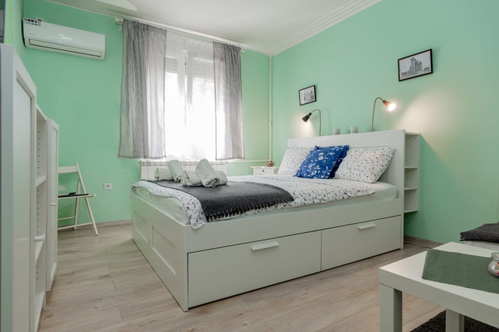 Apartment in center of Belgrade. Bedroom.